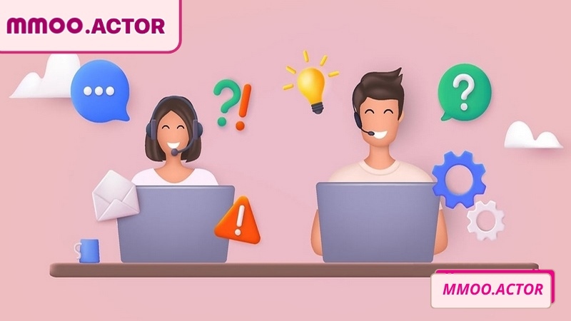 Bộ phận hỗ trợ của nhà cái luôn túc trực giải đáp 24/24