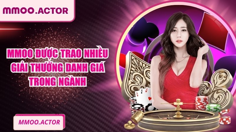 Nhà cái được trao nhiều giải thưởng danh giá trong ngành